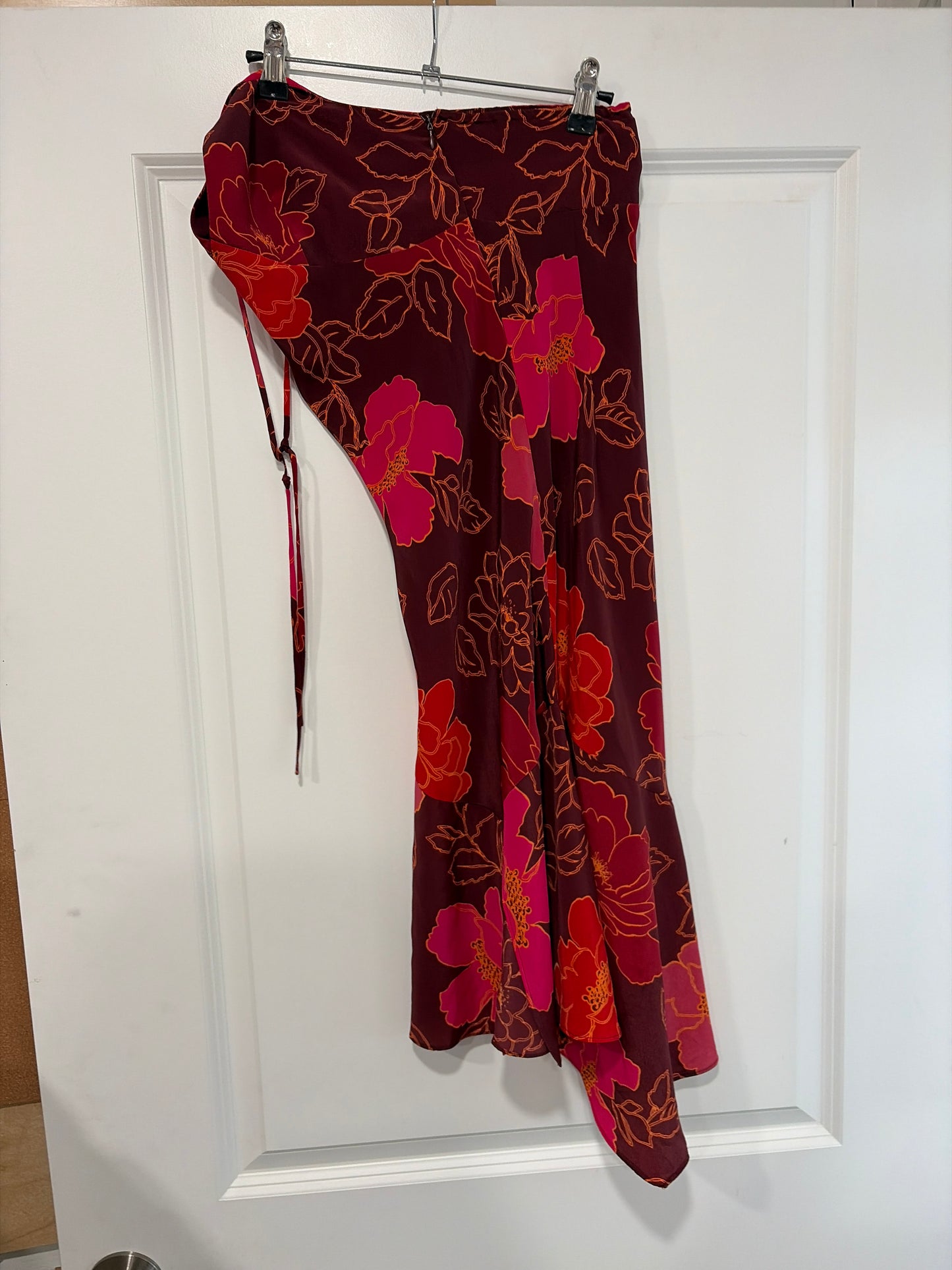Red Floral Dress