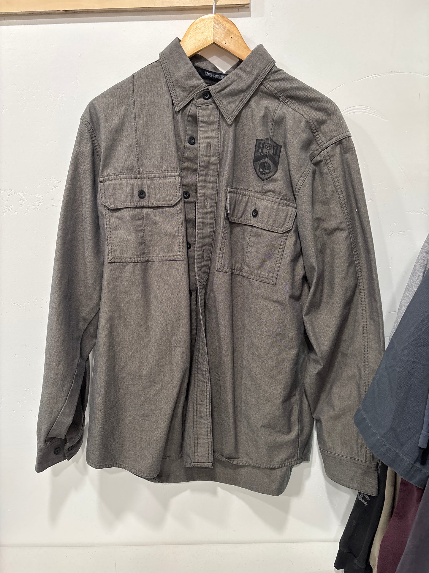Harley Davidson button up