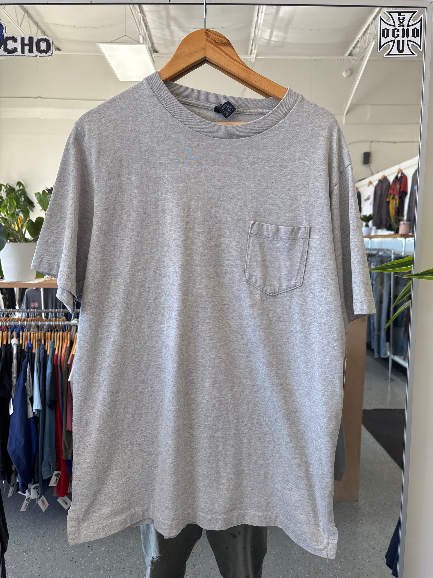Grey Blank T-Shirt