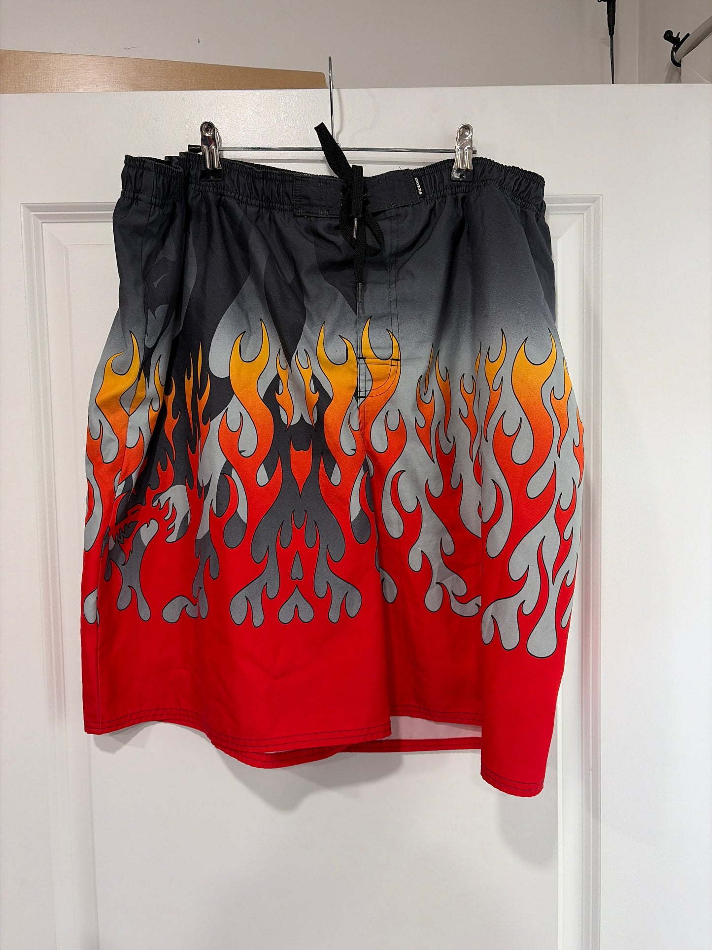 Sideout flames