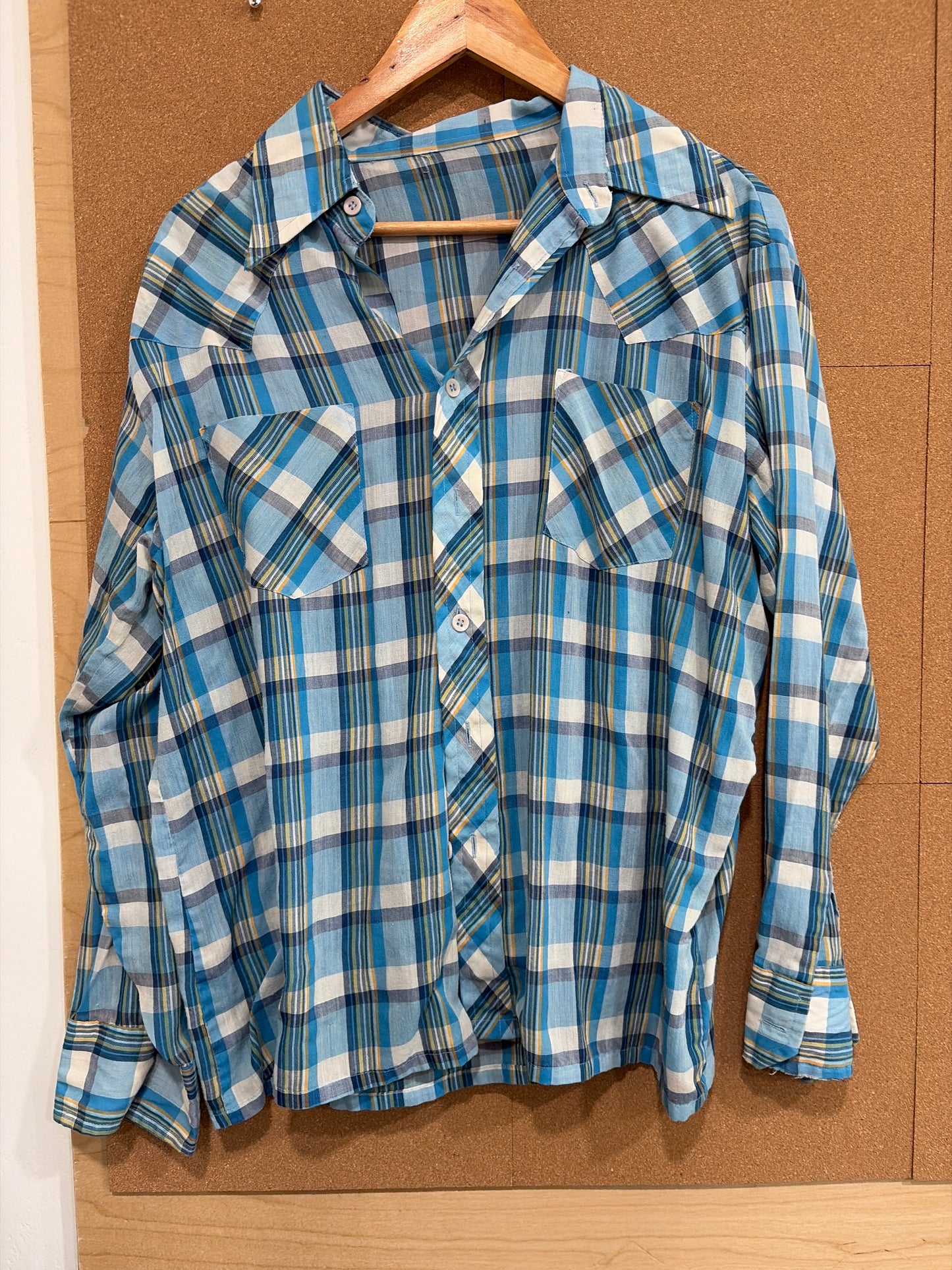 Plaid Blue