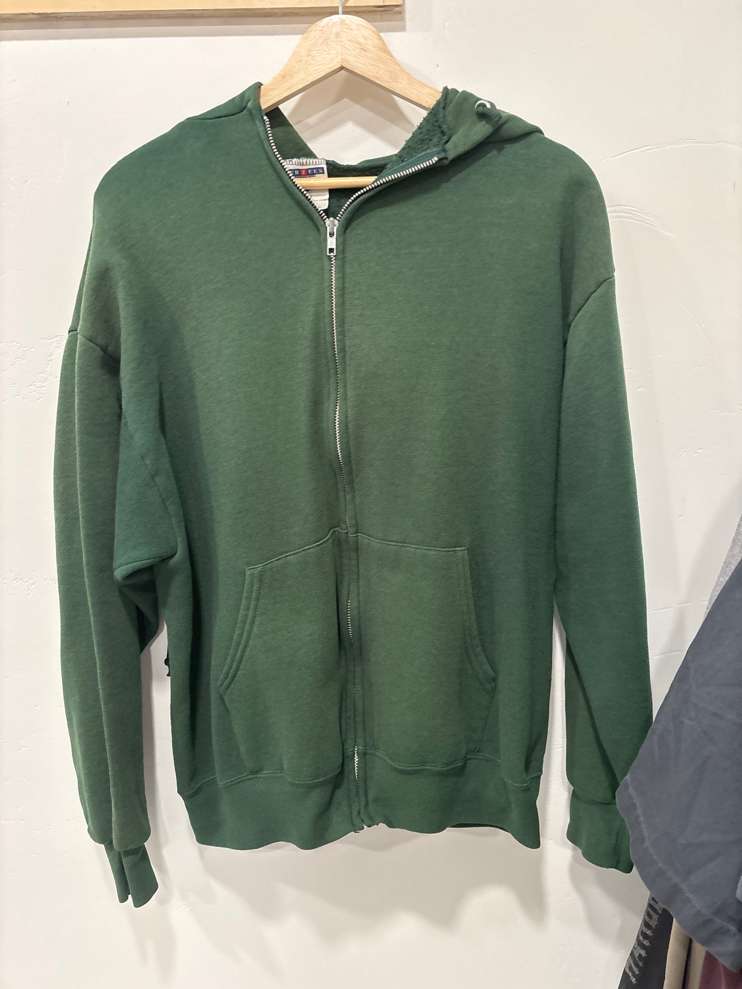 Green Zip-Up