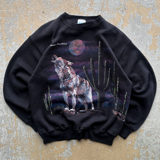 Wrap sweatshirt desert wolf 062