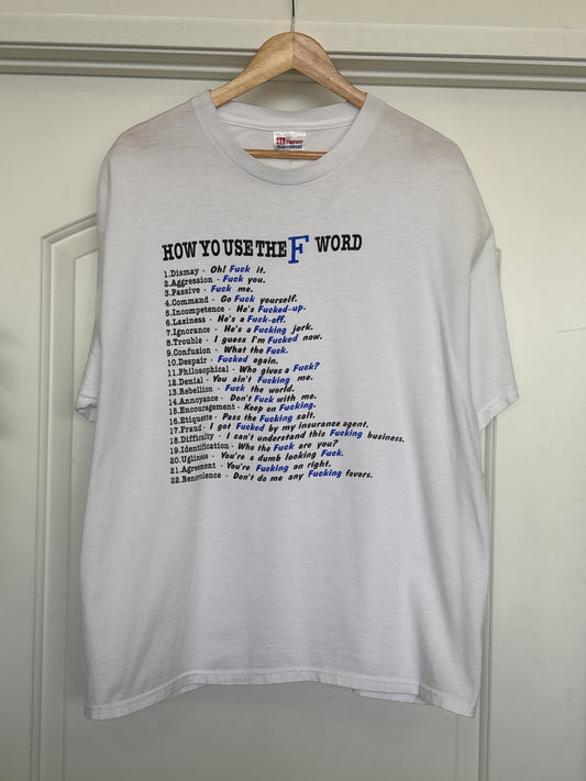 F word T-Shirt