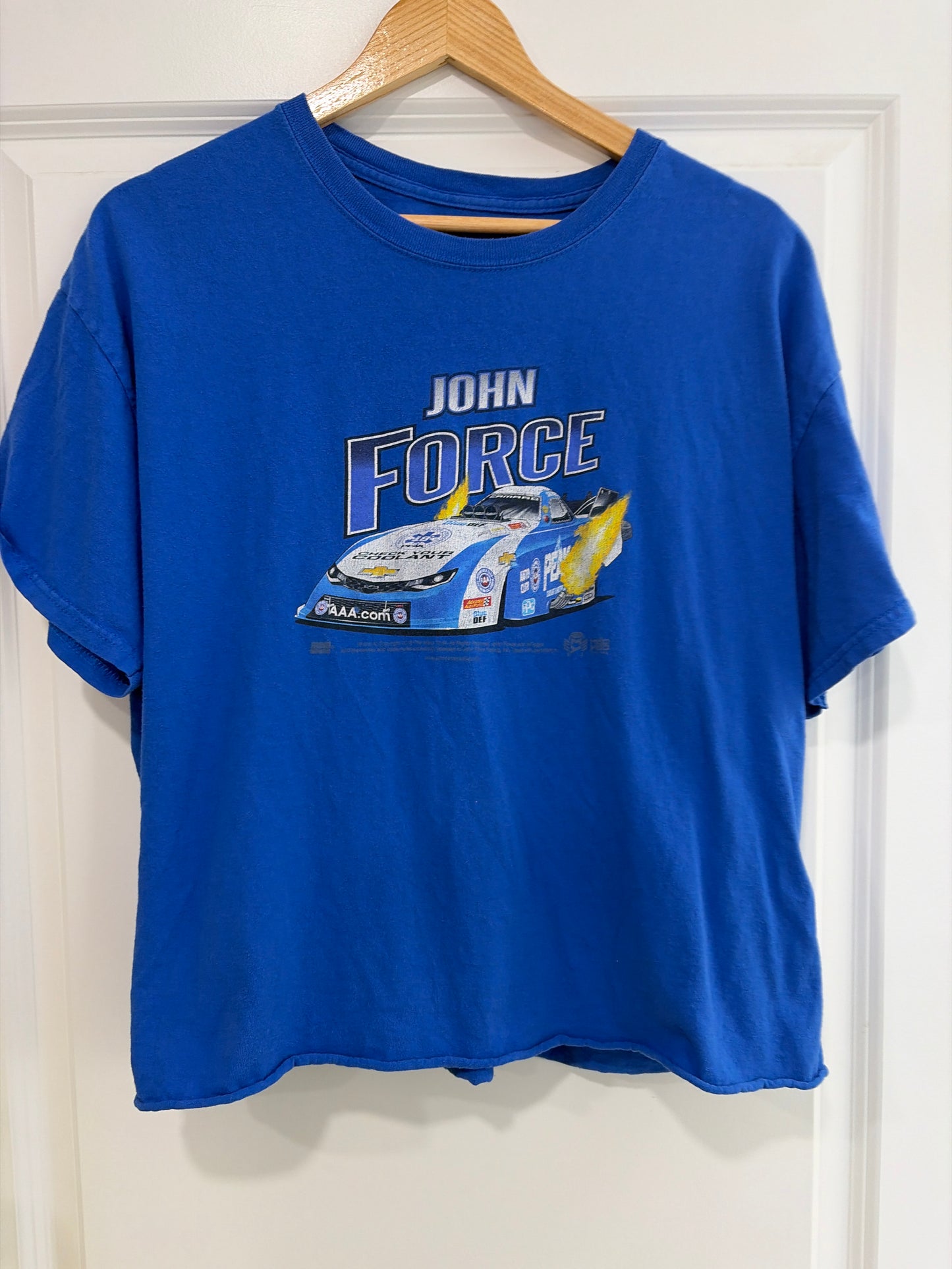 Cropped Race T-Shirt