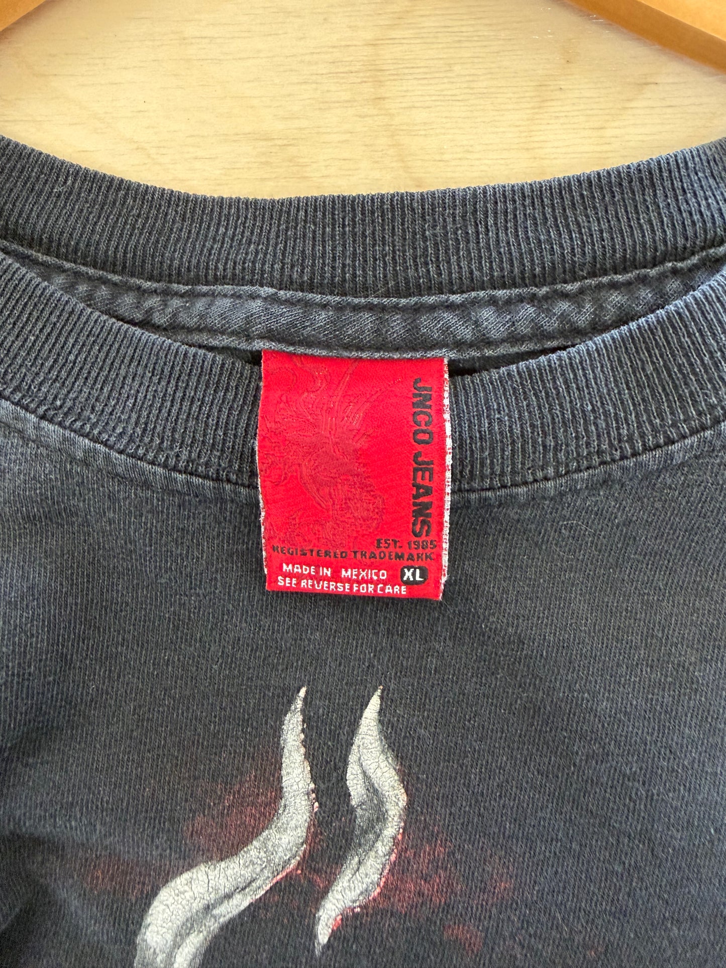 Jnco Jean Flaming Skull