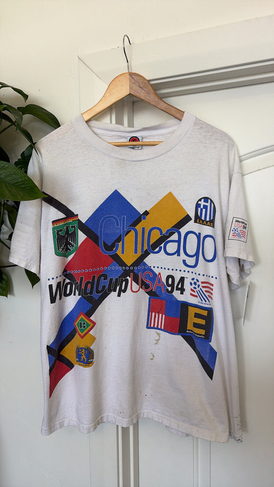 Vintage 1994 FIFA World Cup USA "Chicago" Tee