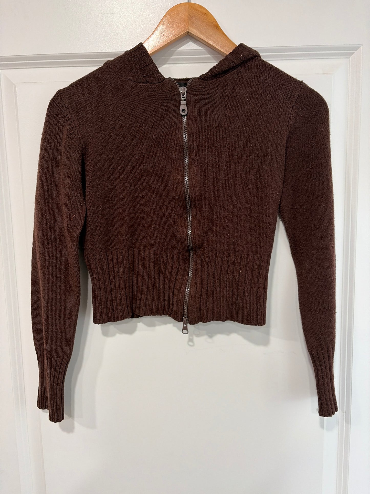Brown Zip-Up